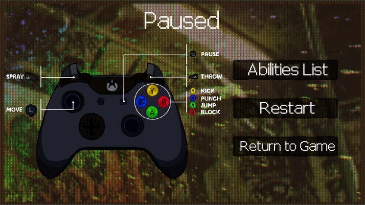 pause menu