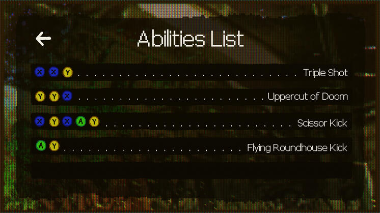 abilities list