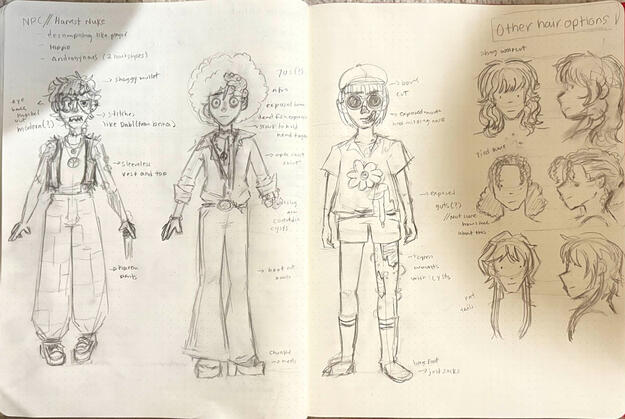 NPC Concept Designs